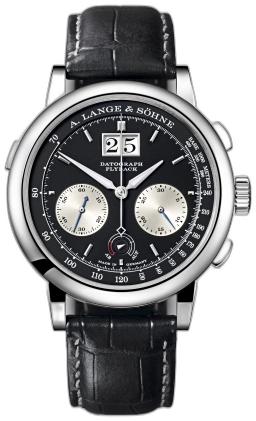 A. Lange & Sohne Datograph Up/Down Platinum watch face