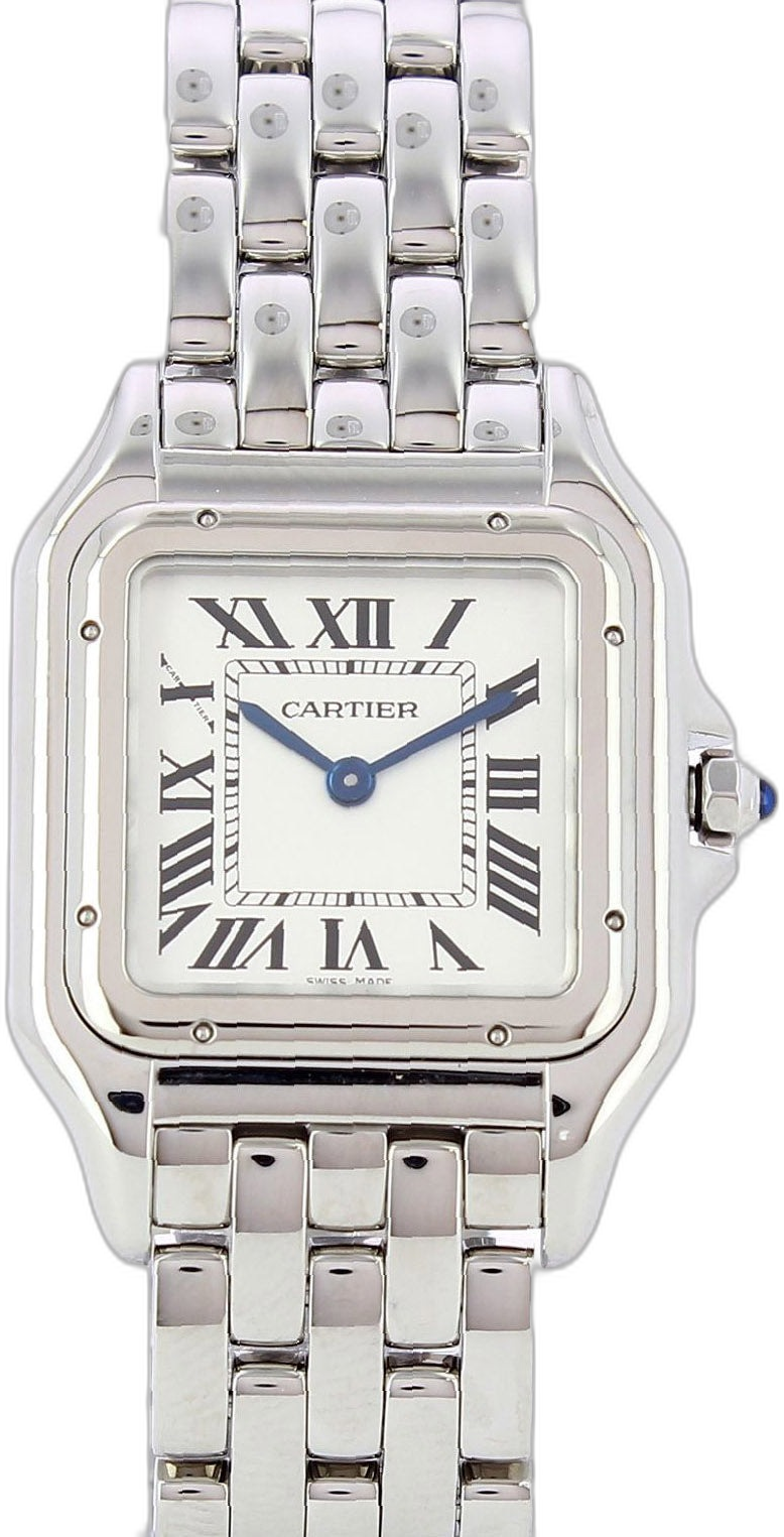 Cartier Panthere de Cartier Medium Steel watch face