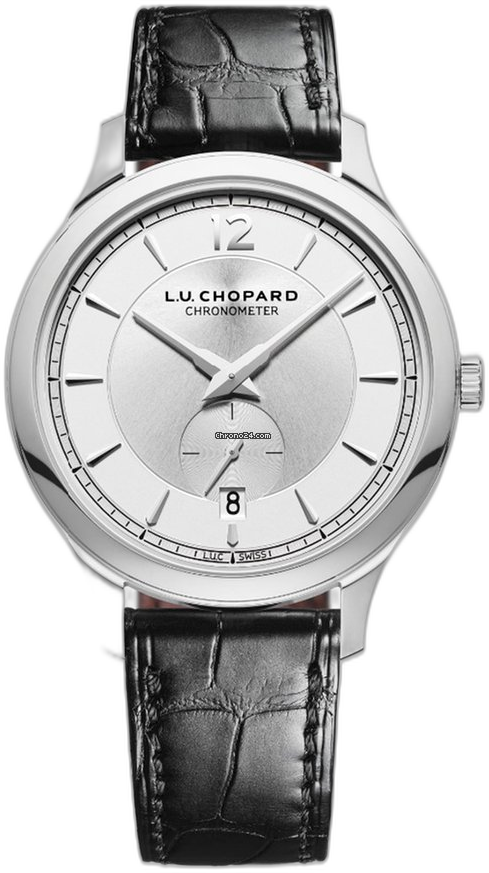 Chopard L.U.C XPS 40mm Steel Blue watch face