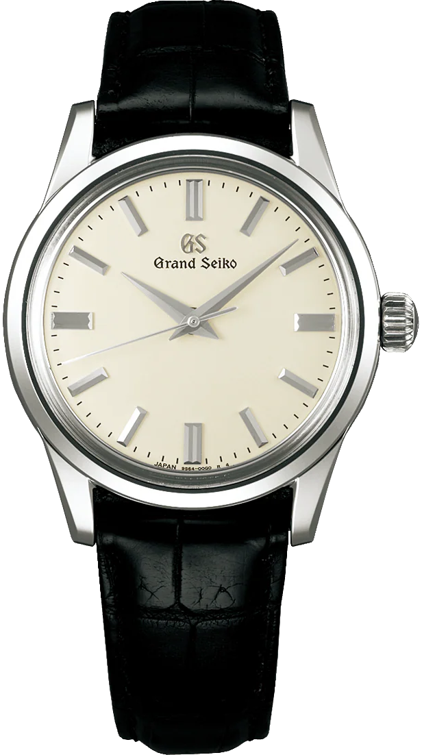 Grand Seiko Heritage 37.3mm White watch face