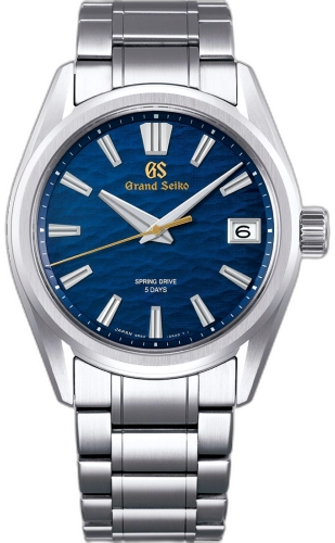 Grand Seiko Evolution 9 White Birch Spring Drive watch face