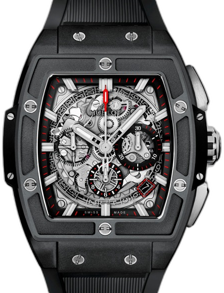 Hublot Spirit of Big Bang 42mm Ceramic watch face