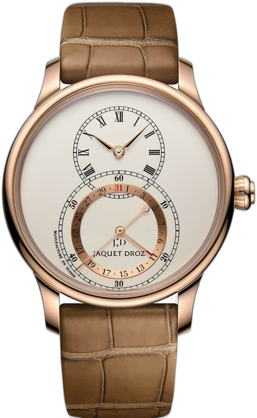 Jaquet Droz Grande Seconde Quantieme 41mm watch face
