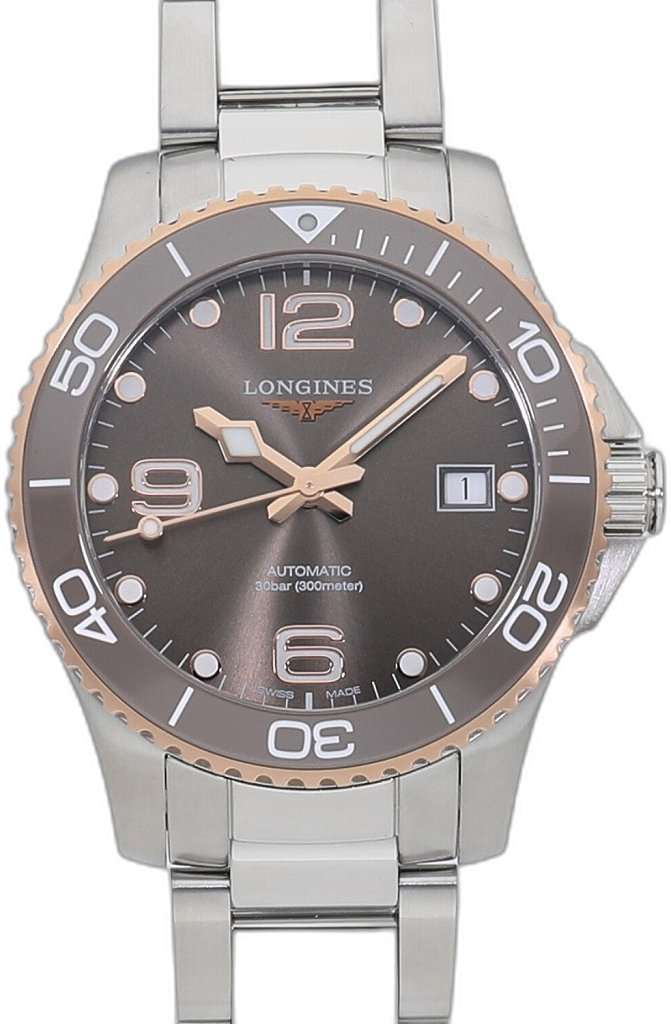 Longines Hydroconquest 39mm watch face
