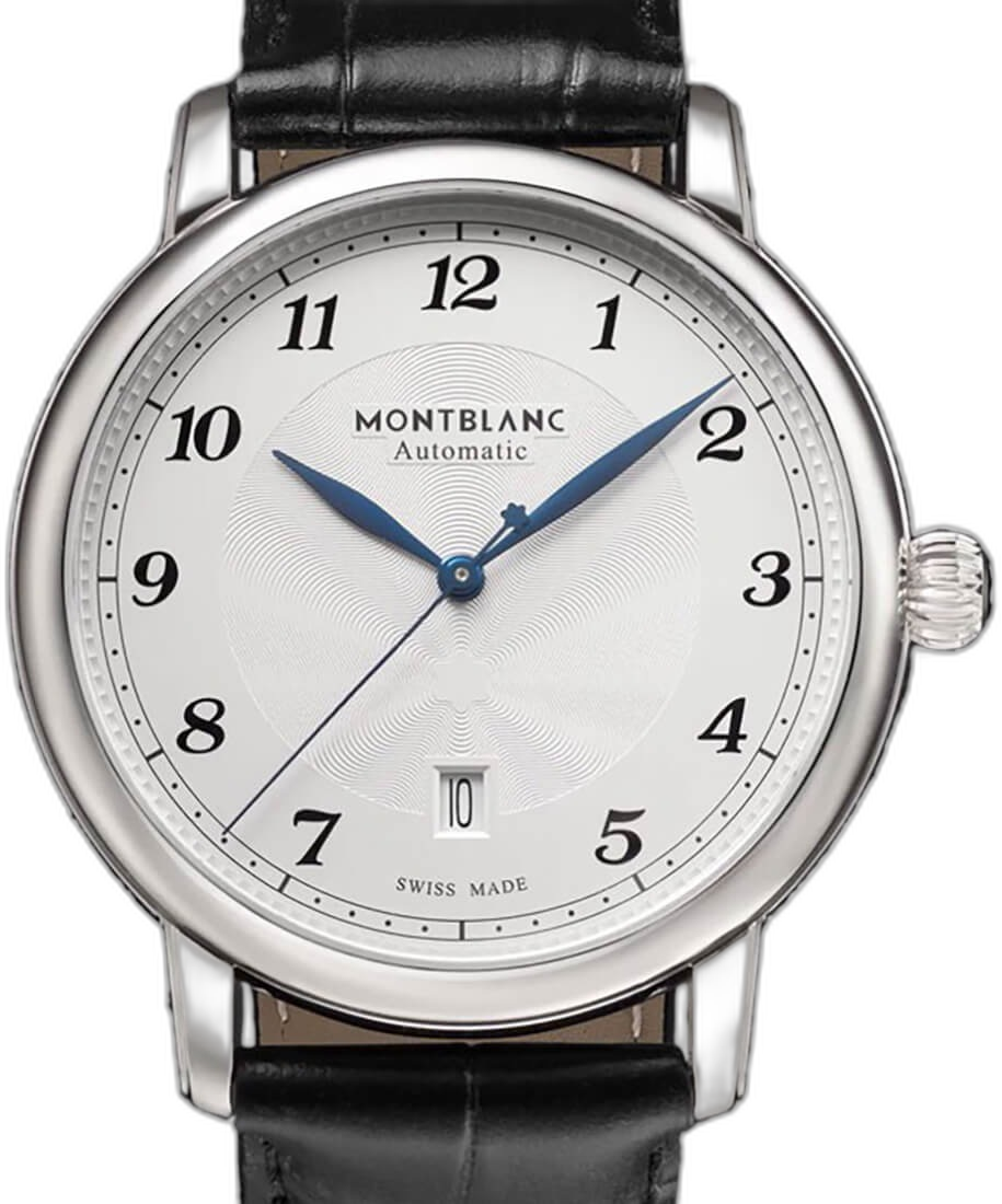 Montblanc Star Legacy Automatic 42mm Blue watch face