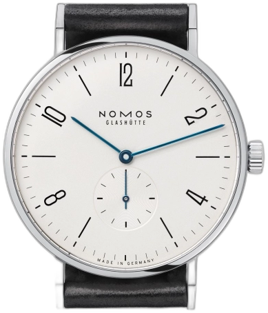 Nomos Glashutte Tangente 38mm White watch face