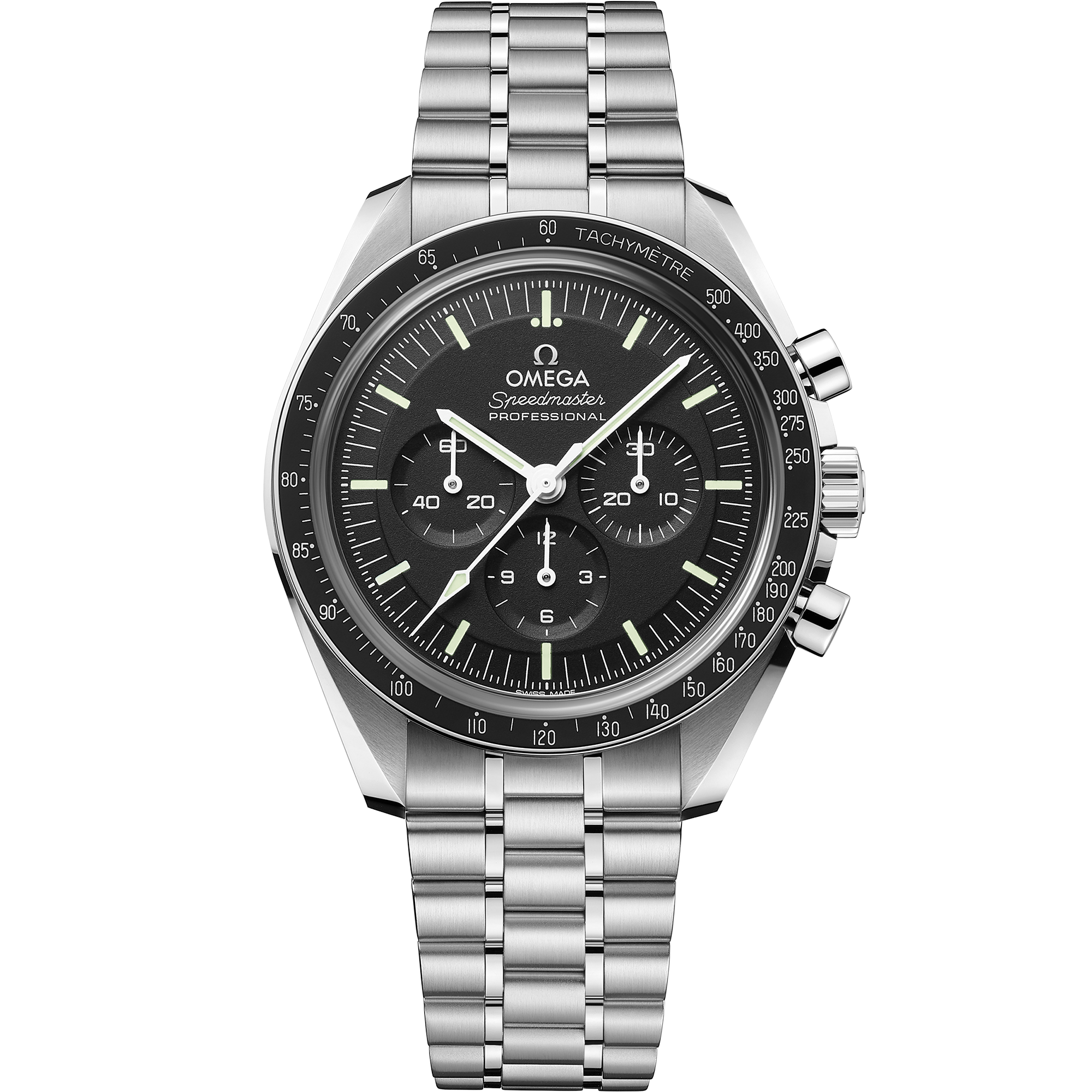 Omega Speedmaster Moonwatch Sapphire watch face