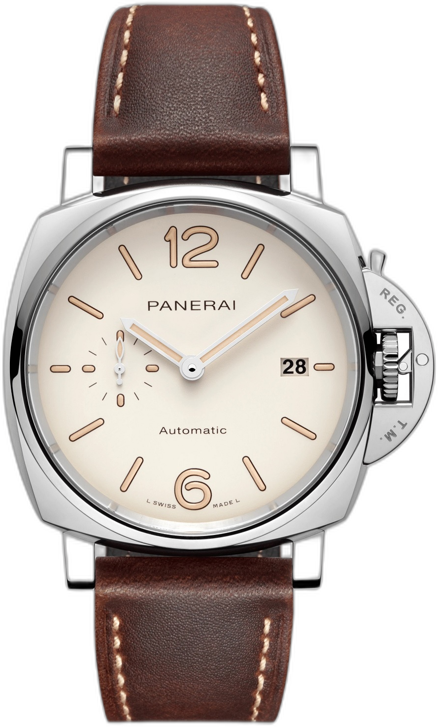 Panerai Luminor Due 42mm Blue watch face