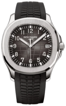 Patek Philippe Aquanaut Steel Black watch face