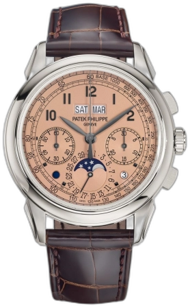 Patek Philippe Grand Complications Perpetual Calendar Chrono watch face