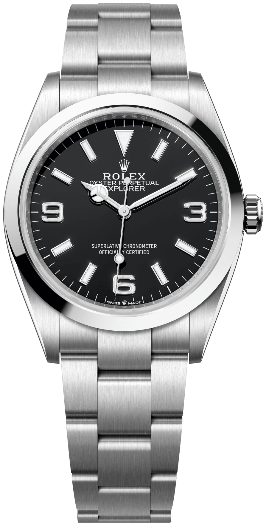 Rolex Explorer 36mm watch face