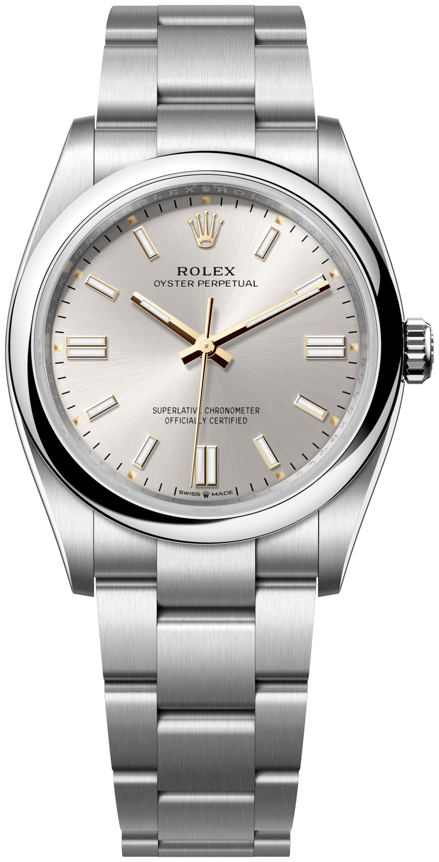 Rolex Oyster Perpetual 36 Black watch face