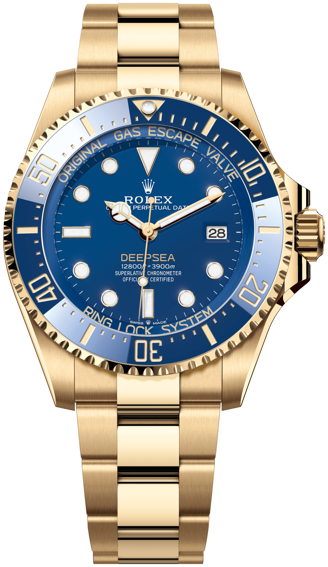 Rolex Deepsea "James Cameron" watch face