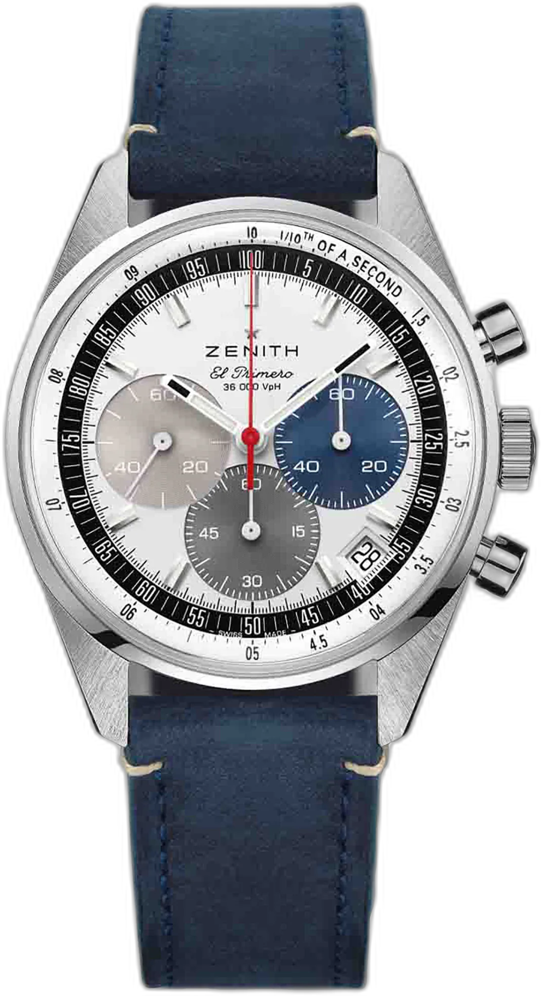 Zenith Chronomaster Original Tri-Color watch face
